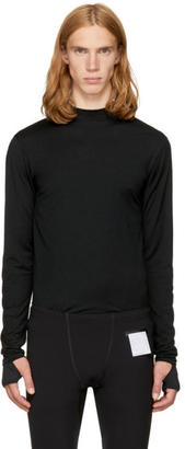 Satisfy Black Long Sleeve Merino T-Shirt