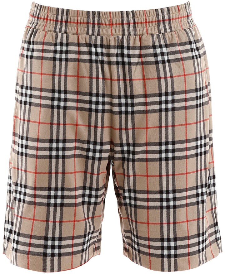 Burberry vintage check bermuda shorts - ShopStyle