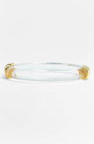 Thumbnail for your product : Alexis Bittar 'Lucite®' Clear Hinged Bracelet