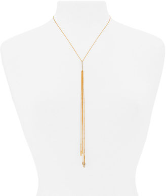 Henri Bendel Luxe Matchstick Tassel Pendant Necklace