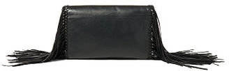 Polo Ralph Lauren Fringed Leather Clutch
