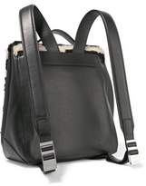 Thumbnail for your product : Proenza Schouler Courier Striped Shearling And Leather Backpack