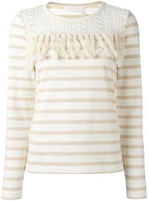 See by Chloe striped blouse