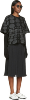 Thumbnail for your product : Comme des Garcons Black Knit Spot Motif Short Sleeve Sweater