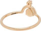 Thumbnail for your product : WWAKE 14kt yellow gold Nestled ring