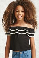 Thumbnail for your product : FOREVER 21 girls Girls Flounce Top (Kids)