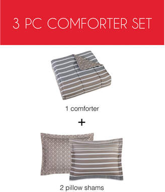 Pem America Liam Reversible 3-Pc. King Comforter Mini Set