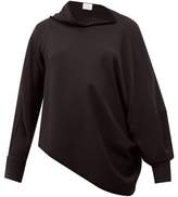Thumbnail for your product : Hillier Bartley Pillowcase Asymmetric Crepe Blouse - Womens - Black
