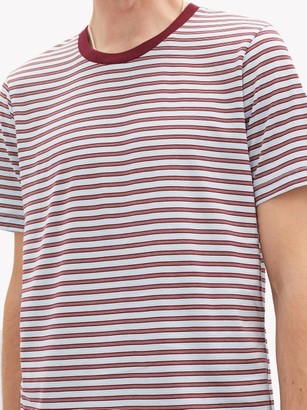 Marni Pack Of Three Striped Cotton-jersey T-shirts - Multi
