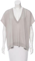 Thumbnail for your product : Brunello Cucinelli Wool & Cashmere-Blend Top