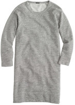 Thumbnail for your product : J.Crew Sweatshirt dress in speckle grey