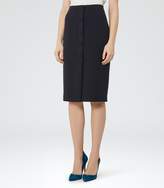 Thumbnail for your product : Reiss Luelle Button-Front Pencil Skirt