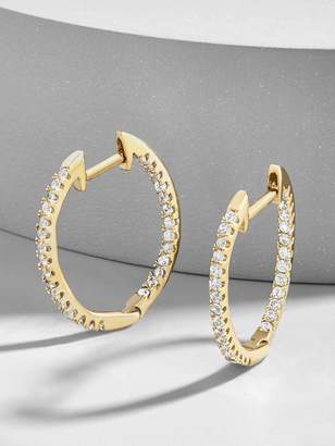Canale 18K Gold Plated Huggie Hoop Earrings