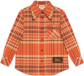 Thumbnail for your product : Gucci Children's check flannel shirt