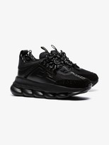 Thumbnail for your product : Versace black Chain Reaction sneakers