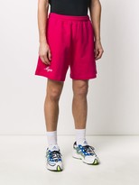 Thumbnail for your product : MSGM Logo-Print Relaxed Shorts