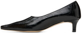 Thumbnail for your product : Marge Sherwood Black Pointed Kitten Heels