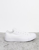 white & gold chuck taylor all star craft ox trainers
