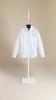 Thumbnail for your product : Burberry Covered Placket Cotton Shirt