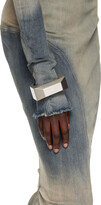 Thumbnail for your product : Rick Owens Silver Peerforma Bracelet