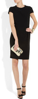 Thumbnail for your product : Moschino Cheap & Chic Moschino Cheap and Chic Embellished cutout crepe dress