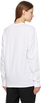 Thumbnail for your product : Burberry White Monogram Atherton Long Sleeve T-Shirt