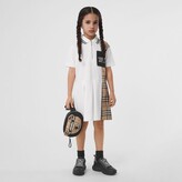 Thumbnail for your product : Burberry Childrens Vintage Check Panel Cotton Piqué Polo Shirt Dress