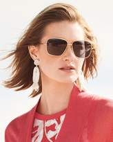 Thumbnail for your product : Elizabeth and James Deacon Square Aviator Sunglasses