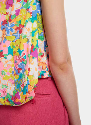 Eckhaus Latta Pillow Back Sleeveless Blouse in Multi-Colour