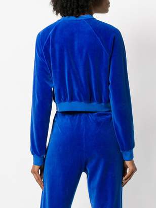 Juicy Couture Swarovski Personalisable Velour Crop Jacket
