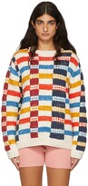 Thumbnail for your product : The Elder Statesman White Organic Cotton Sweater