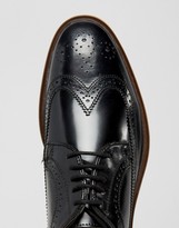 Thumbnail for your product : Dune Brogues In Black Leather