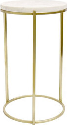 Pasargad Beacon Marble Top Frame End Table