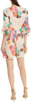 Thumbnail for your product : Julie Brown Silk-Blend Shift Dress