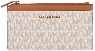 MICHAEL Michael Kors Monogram Zipped Cardholder