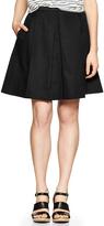 Thumbnail for your product : Gap Pleated linen skirt