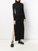 Thumbnail for your product : Marcelo Burlon County of Milan Spiritualist long dress