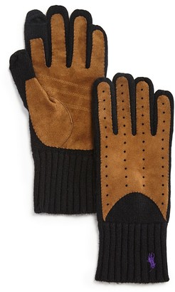 Polo Ralph Lauren Cashmere Blend Gloves w/ Suede