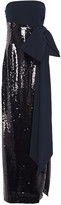 Thumbnail for your product : Sachin + Babi Bow-embellished Sequined Tulle And Stretch-crepe Gown