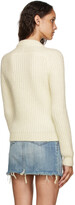 Thumbnail for your product : Saint Laurent White Crewneck Sweater