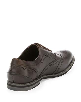 Joe's Jeans Trail Wing-Tip Leather Oxford, Brown