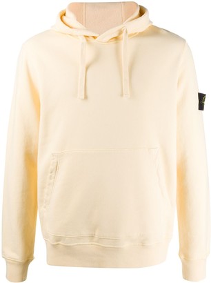 stone island drawstring neck sweatshirt