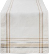 Thumbnail for your product : Design Imports Chambray French Stripe Table Runner 14" x 108"