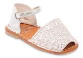 Thumbnail for your product : Colors of California Glittered Leather Sandals