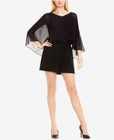 Thumbnail for your product : Vince Camuto Sheer Capelet Romper