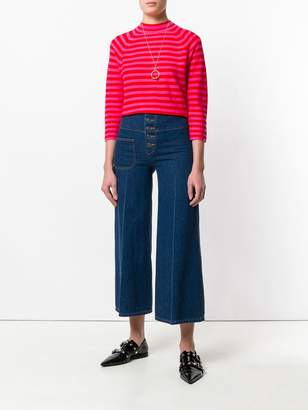 Marc Jacobs cropped high waist trousers