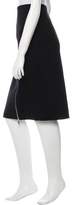 Thumbnail for your product : Michael Kors Wool Knee-Length Skirt w/ Tags Black Wool Knee-Length Skirt w/ Tags