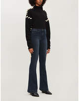 Thumbnail for your product : Frame Le High Flare stretch-denim jeans