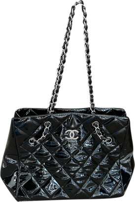 Chanel Classic CC Shopping patent leather tote - ShopStyle