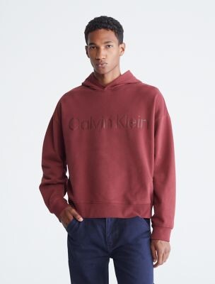 Calvin Klein Men's Red Sweatshirts & Hoodies on Sale | ShopStyle
